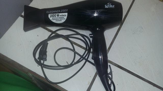 Secador Gama 200W De Potência Usado Somente Uma Vez
