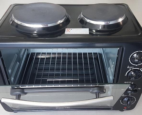 Forno com Fogão Elétrico 220V - 2 Em 1 - Foto 2