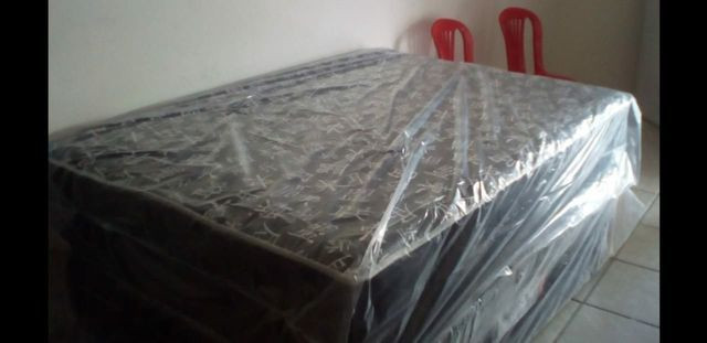 Vendo Cama Box Casal #250 Reais - Foto 3