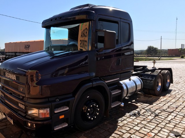 SCANIA T124 420 6X2 2001 MILLENIUM