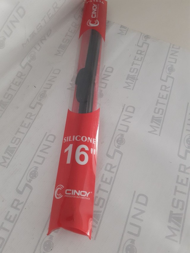 Palheta silicone universal. 16". Nova. Colocada.