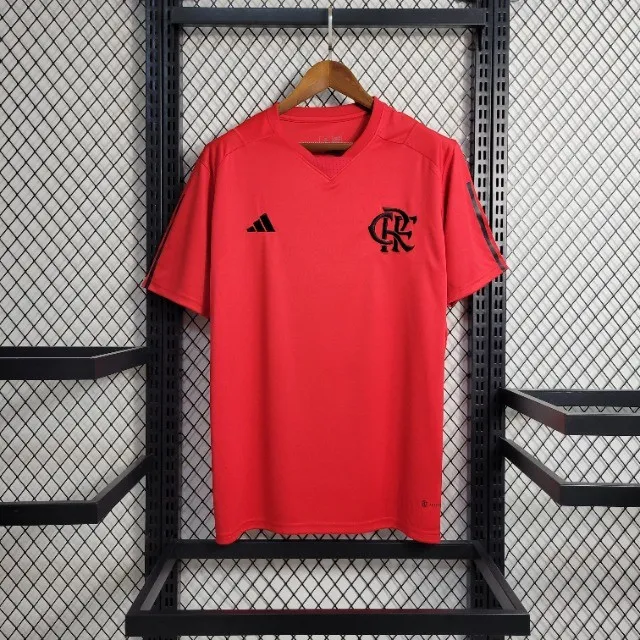 Camisa Flamengo Treino Vermelha 2023