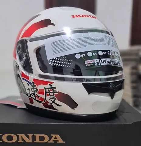 Capacete Honda - n° 58 - Novo na caixa
