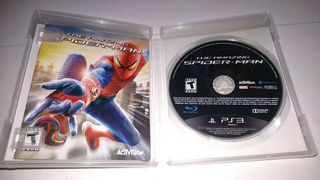 Jogo The Amazing Spider Man Ps3 Playstaiton 3 Frete Grátis