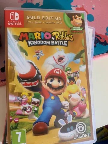 Jogo Mario + Rabbids Kingdom Battle (Seminovo) - Nintendo Switch