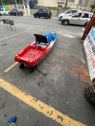 Caiaque milha náutica Iron documentado para motor avalio trocas e parcelo  - Foto 6