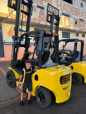 Empilhadeira NOVA ZERO Hanghca HC25 2,5t diesel - Foto 2