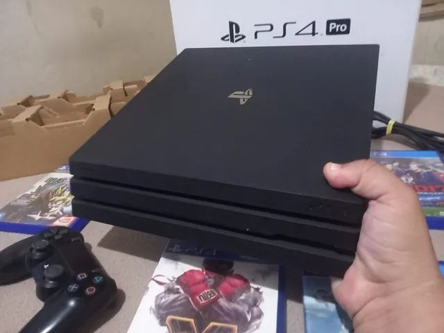 Ps4 Pro 1TB 4K Novinho! Entrega Grátis! Troca e Parcela! - Videogames - Rio  Pequeno, São José dos Pinhais 1258245957