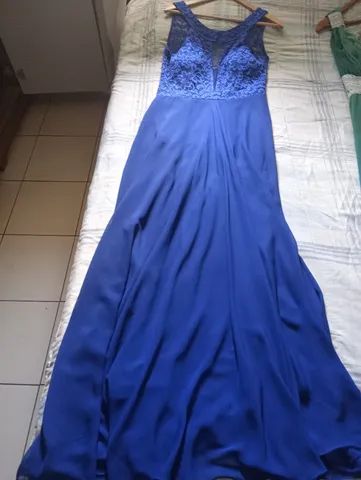 Vestidos longos hot sale olx