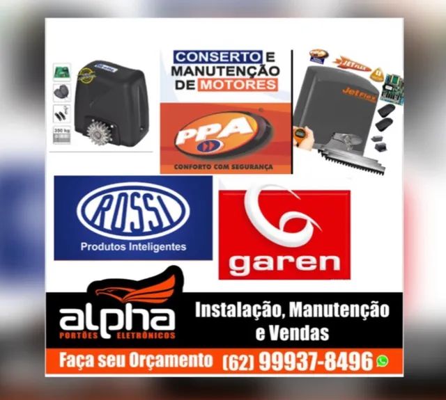 Manutenção portão eletrônico 