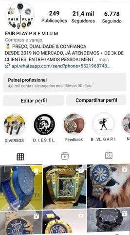 Relógio Diesel 10 Bar Nega Chief Funcional Fundo Azul  - Foto 3