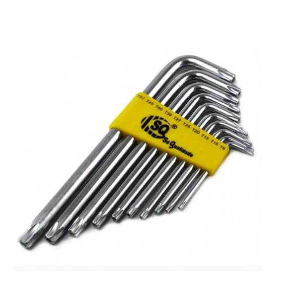 Jogo De Chave Torx 10pçs Sq-3358