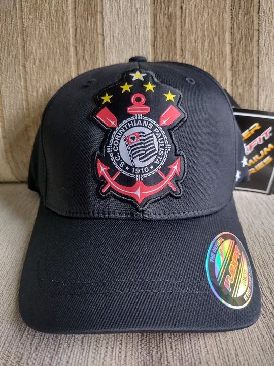 Boné Flexfit do Corinthians 