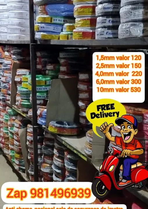 Fio elétrico na promoção ( produto a pronta entrega e imediato) - Foto 2