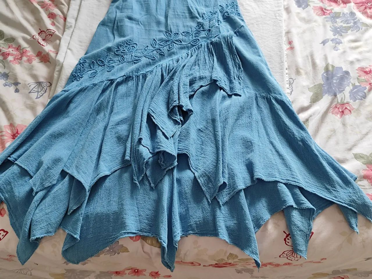 Vestido P tecido tipo jeans  - Foto 3