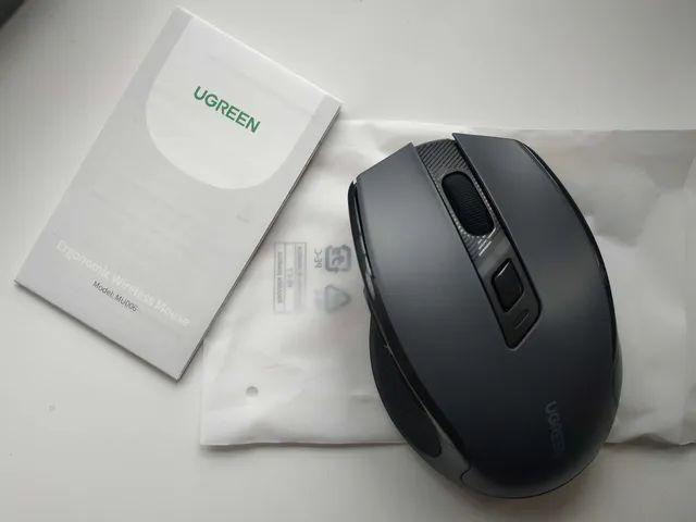 Mouse Wireless 2.4G e Bluetooth 5.0 com 4.000 DPI Ugreen - Lacrado