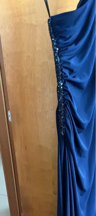Vestido Longo Azul - Um ombro só - Foto 2