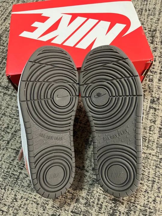 Tênis Nike Infantil - Rosa e Branco - Foto 4