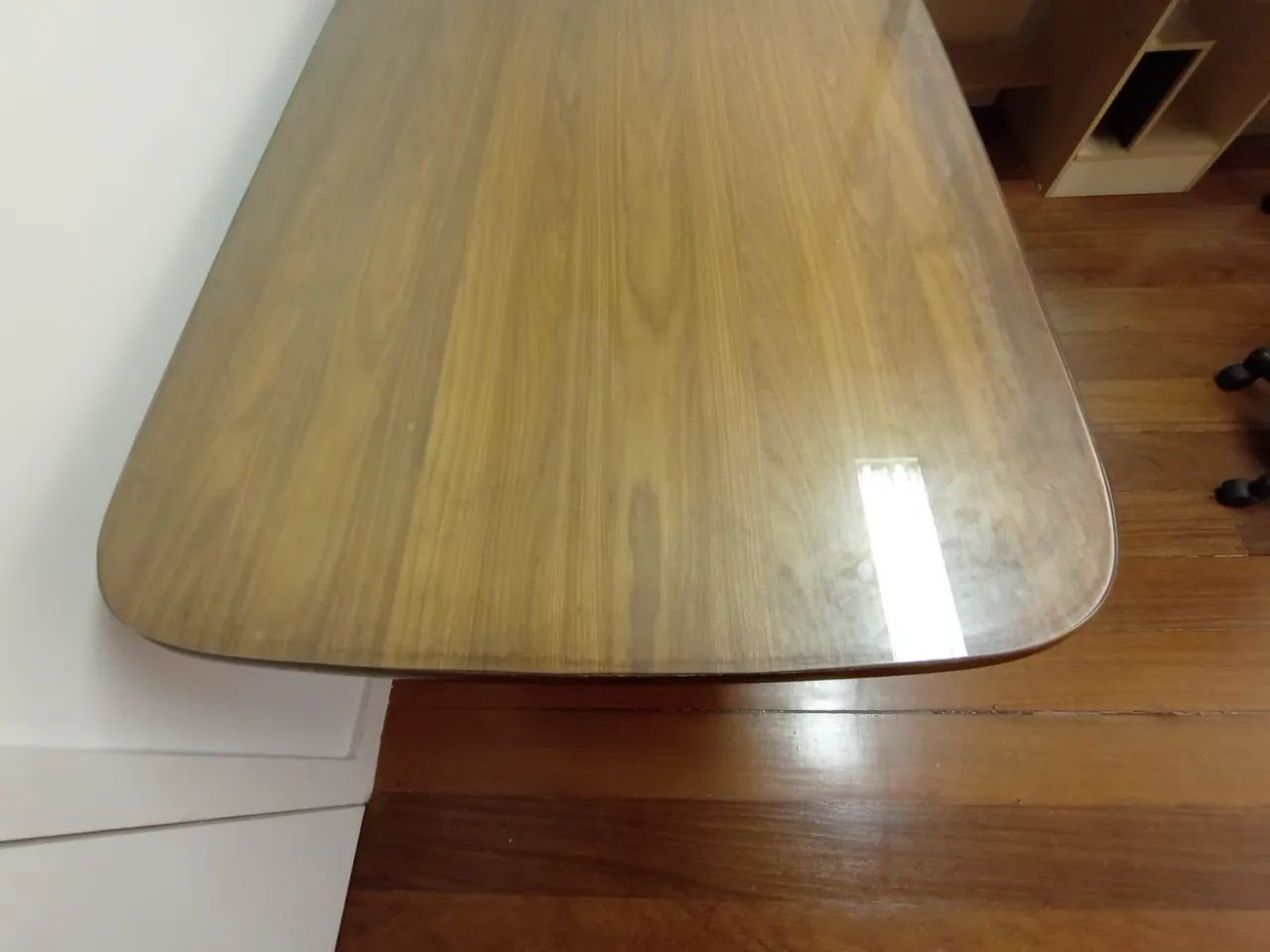 MESA DE JANTAR OU ESCRITÓRIO + TAMPO DE VIDRO - Foto 3