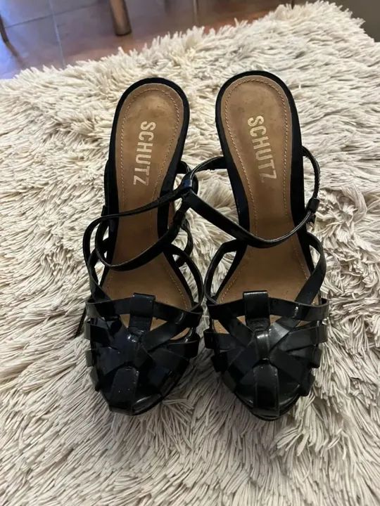 Linda Sandália Feminina Schultz N35 Em Ótimo Estado!!! - Foto 5
