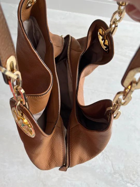 Bolsa Michael Kors Marrom Lillie