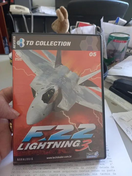 PC CD ROM F22 LIGHTNING 3