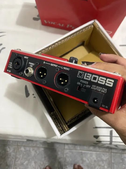VE20 Boss - Pedal multi efeitos Vocal  - Foto 3