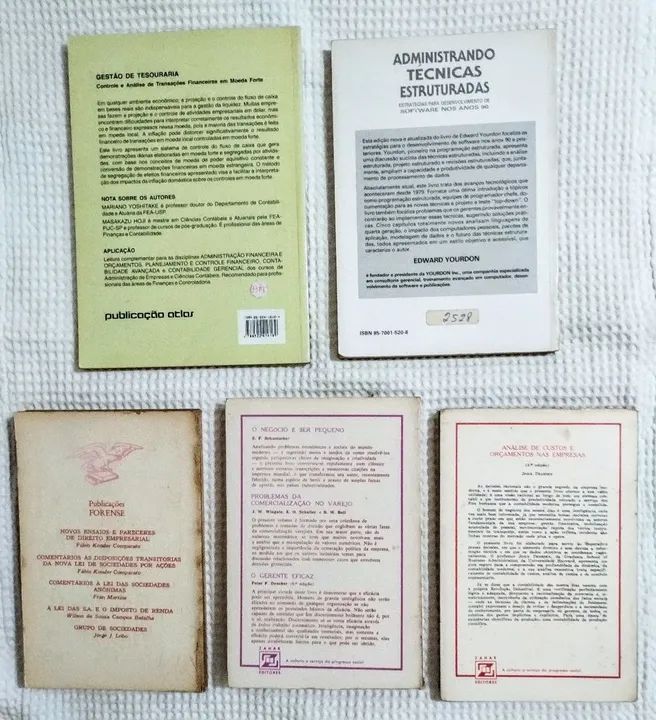 kit de 05 Livros do Curso de Administração - Foto 4