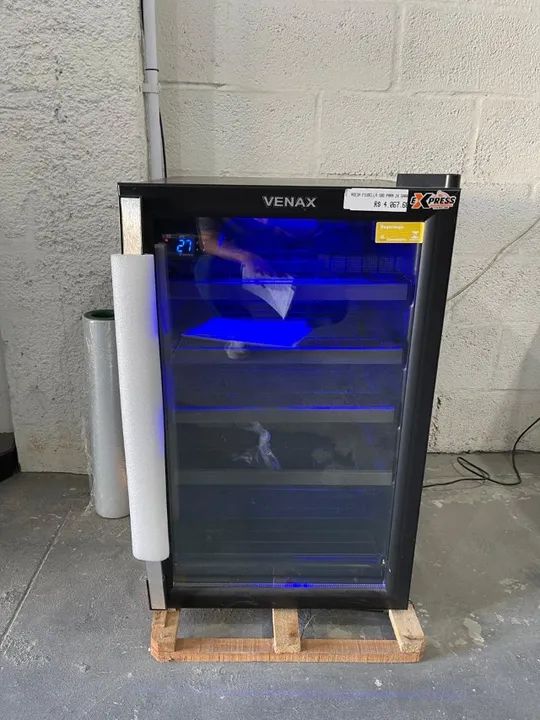 adega 100 litros venax a pronta entrega 24 garrafas (alef)