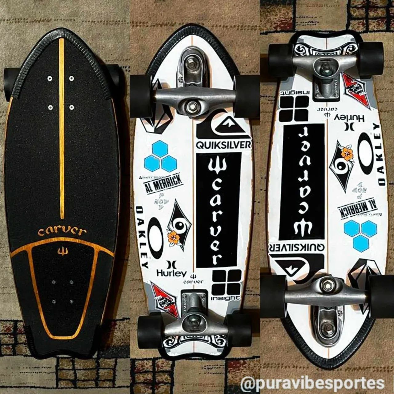 Al Merrick Carver C7 Skate Simulador Surf Yow Smoothstar - Foto 3