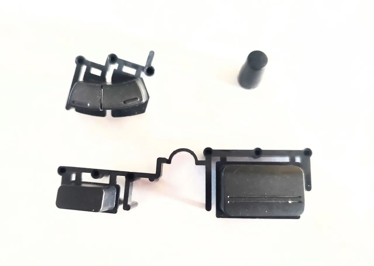 Botões Disc Change - Open/Close GEQ/DSP - MEMORY e Mixing Volume microfone AIWA F15 F12 F9 - Foto 2