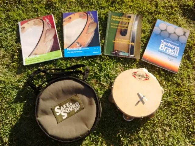 Pandeiro Contemporânea 10" profissional choro - Foto 6