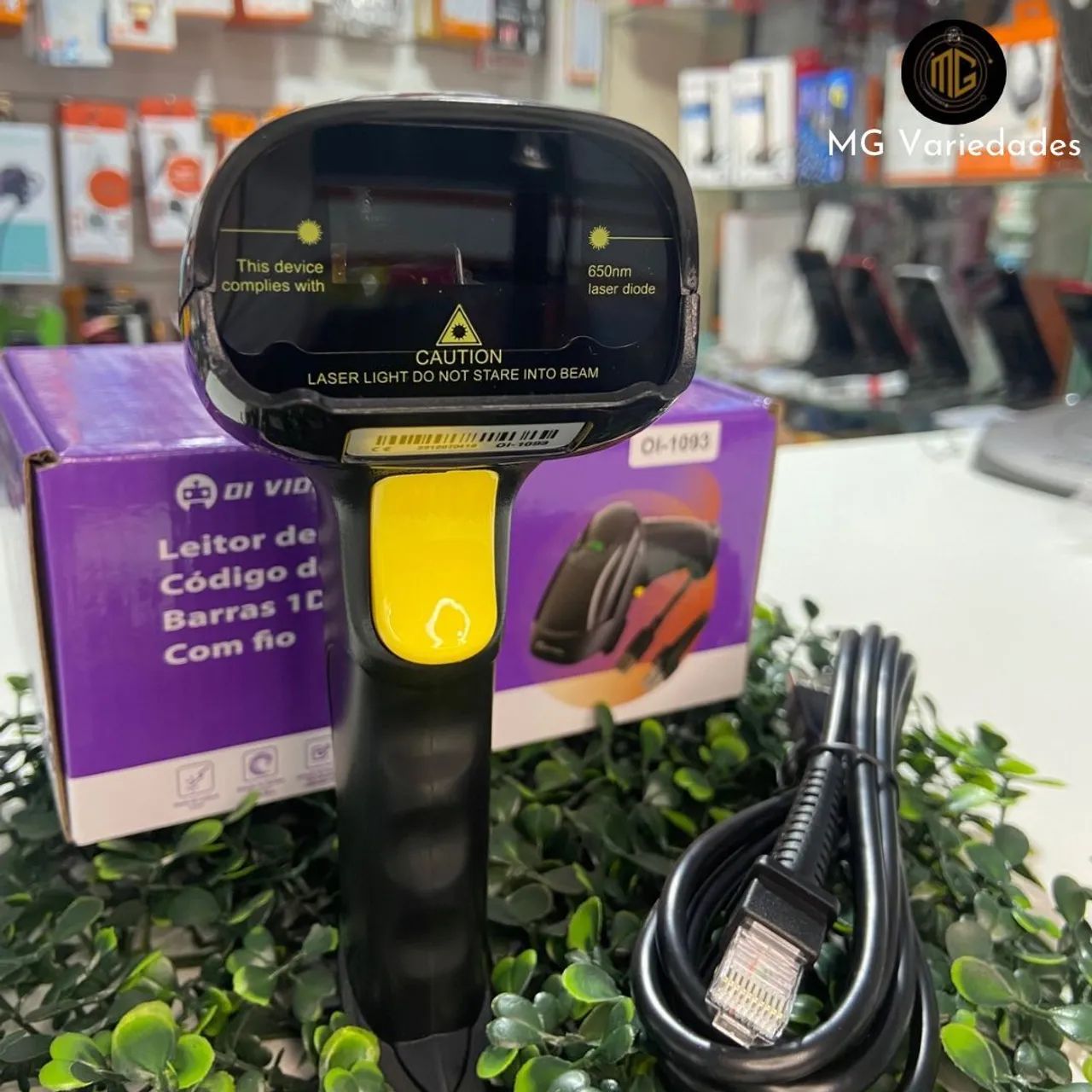 Leitor Código de Barra com Fio 