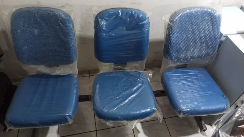 longarina de espera 3 lugares diretor - Promoção