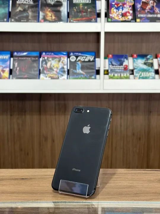 iPhone 8 Plus 256gb Black - até 12x sem juros, Loja Física