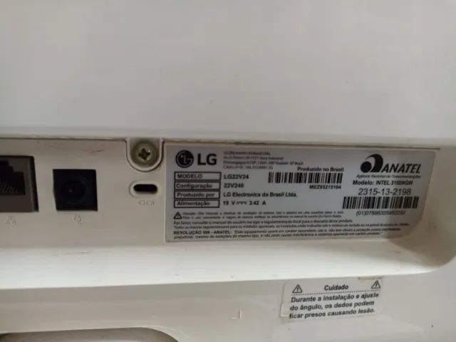 Vendo computador ALL in one LG 22V240 4 GB ram 500 GB armazenamento, teclado e mouse . - Foto 2