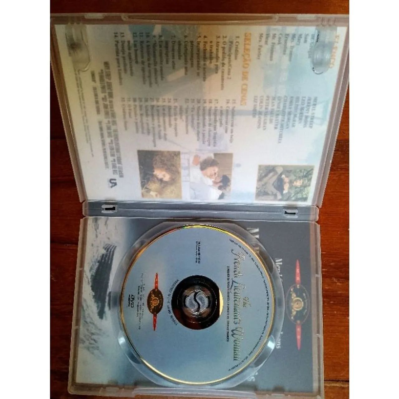 DVD original - A Mulher do Tenente Francês - Meryl Streep e Jeremy Irons - Foto 2