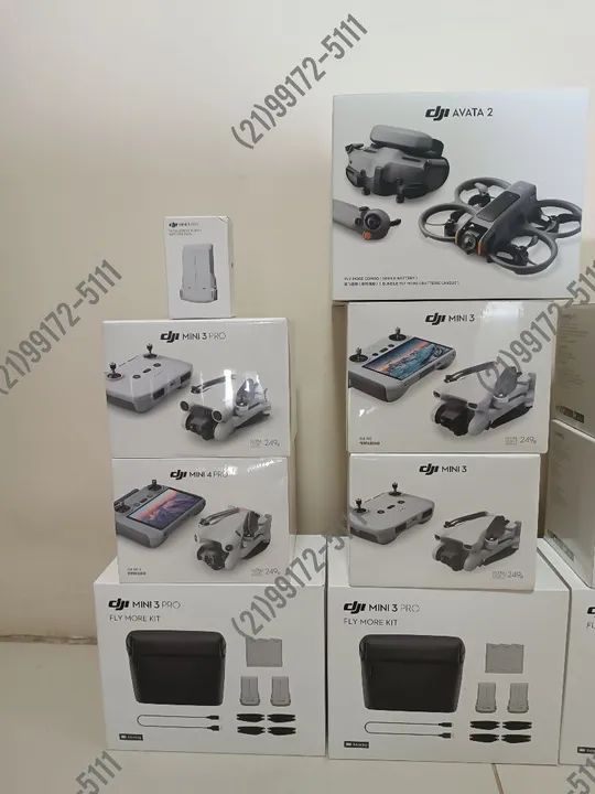 DJI Avata 2 kit Fly more (3 Baterias) Lacrado  - Foto 4