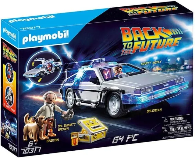 Playmobil Delorean Marty Mcfly E Dr Emmett Brown Sunny 1588