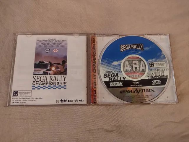 Sega Rally Original Japonês Para Sega Saturn  - Foto 3