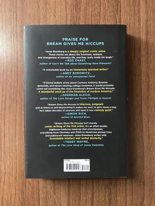 Livro "Bream Gives Me Hiccups: And Other Stories" (Jesse Eisenberg) - Foto 2