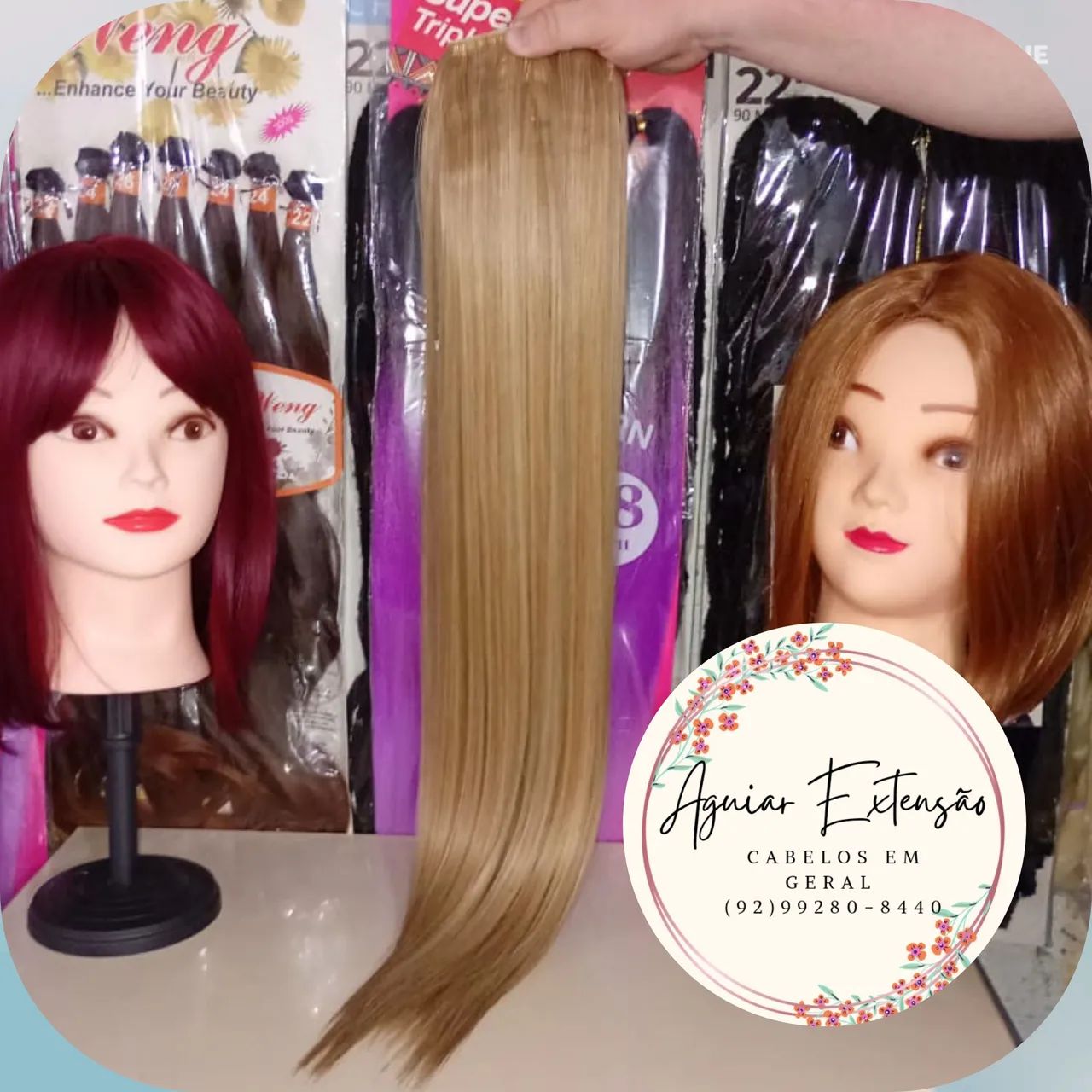 APLIQUE LOIRO MECHAS TELA TIC-TAC 
