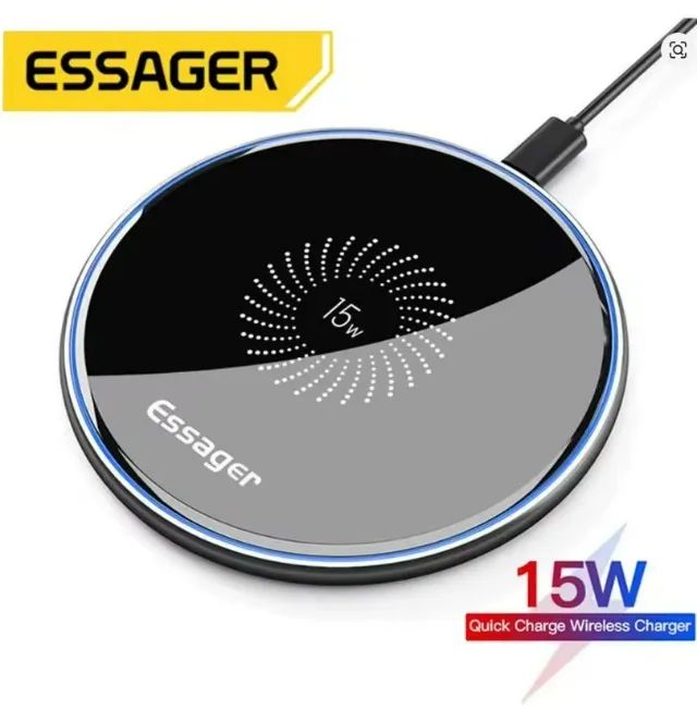 Oferta Carregador Celular Por Indução 15w Sem Fio Wireless