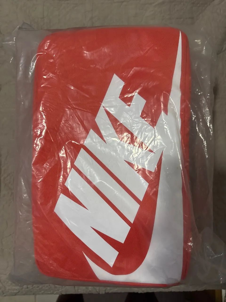 Bolsa Nike Laranja Original porta tênis/objetos