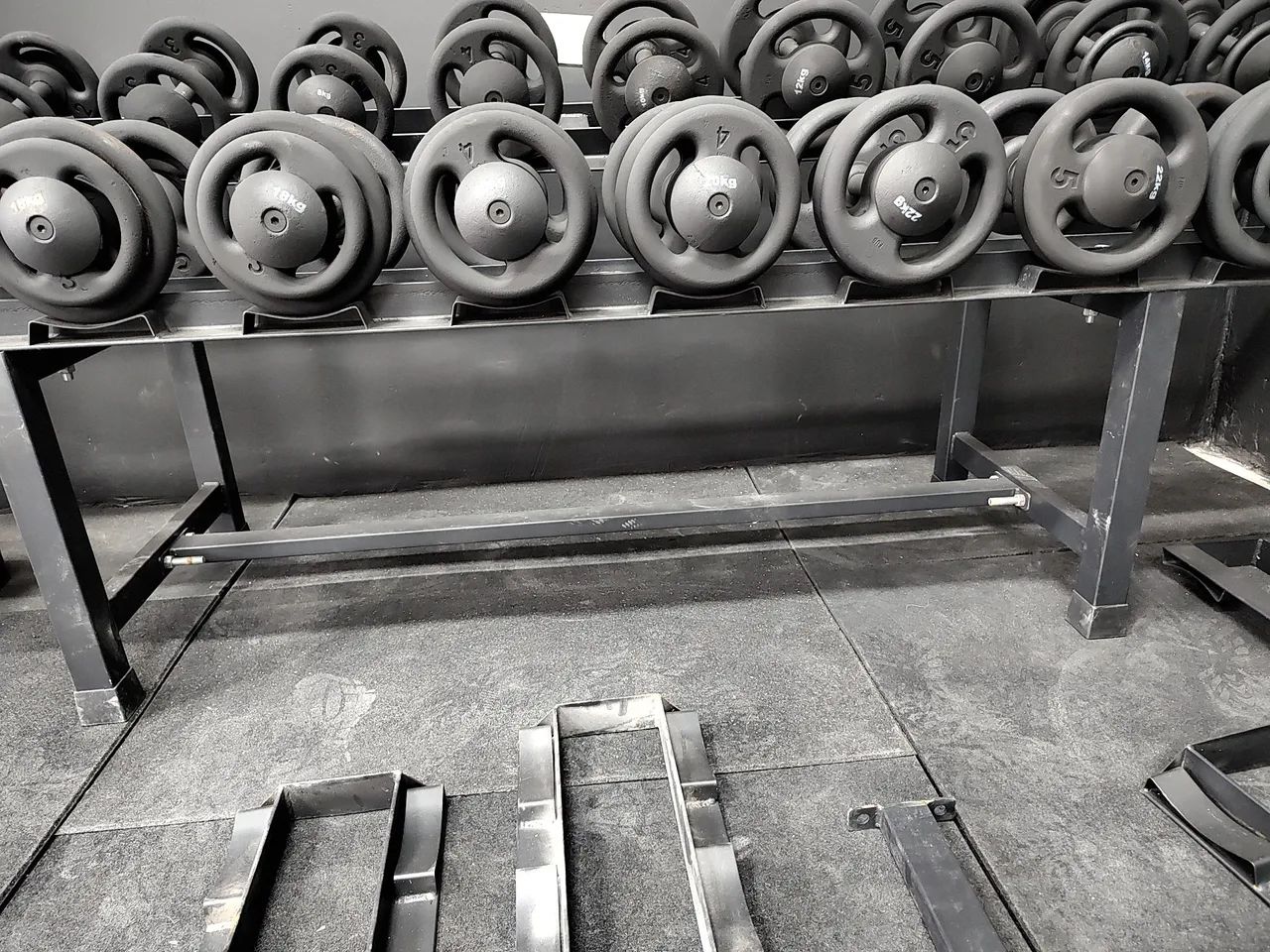 Estante para Dumbells Academia Musculação  - Foto 4