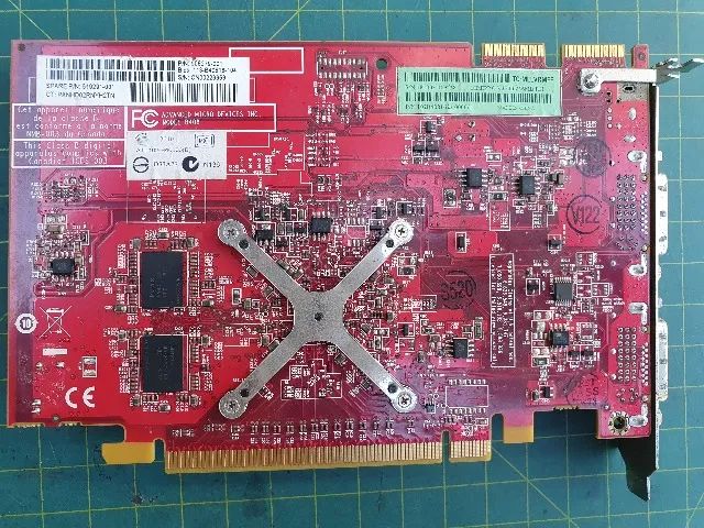 PLACA DE VIDEO FIREPRO GRAPHICS V3700 - FUNCIONANDO PERFEITAMENTE 80,00 reais - Foto 3