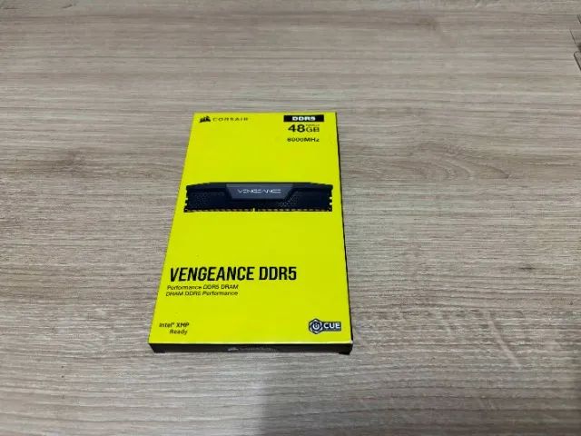 Kit de Memória CORSAIR Vengeance DDR5  48GB (2x24GB) 6000MHz CL30 [NOVO] - Foto 4