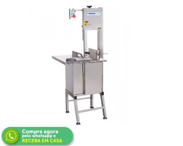 Serra Fita Beccaro com Suporte Inox Bivolt