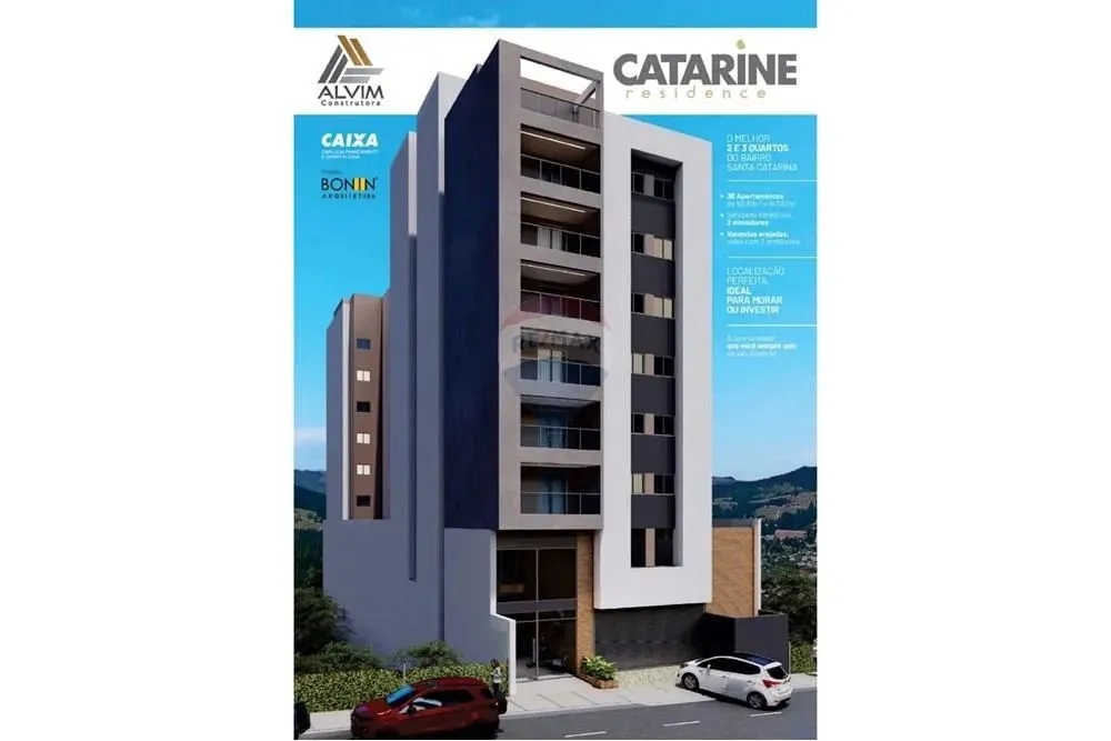 Santa Catarina Lançamento com 3 Quartos, Suíte e 2 Vagas de Garagem