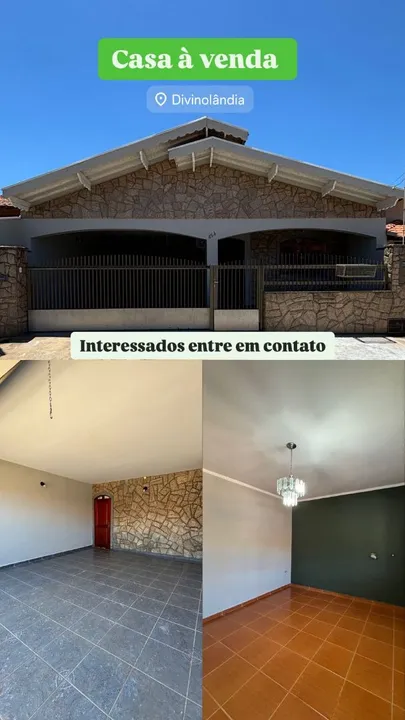 Casa à venda em Divinolândia SP